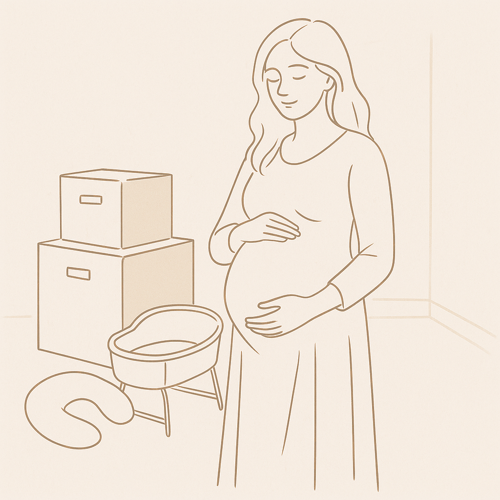 In Between Homes and Pregnant: Nesting in the Unknown